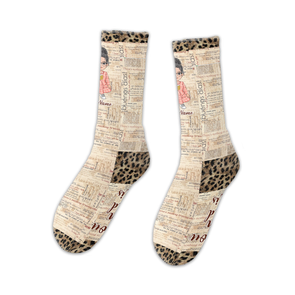 I'm Reading - Personalized Book Socks