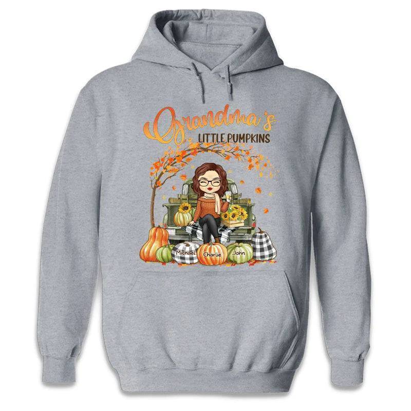 Fall Season Gift for Grandma Personalized T-shirt Sweatshirt Hoodie