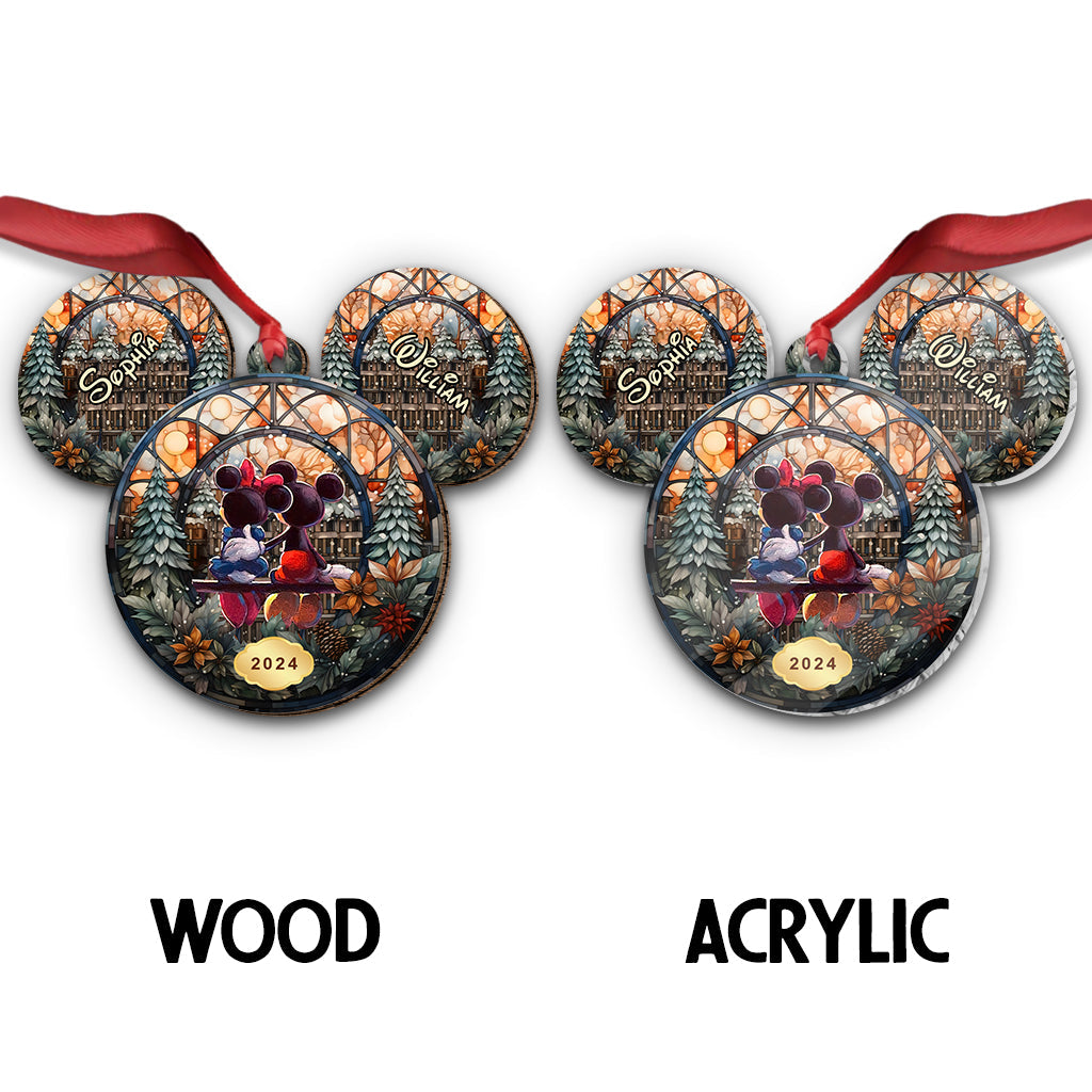 You & Me This Christmas - Personalized Mouse Ornament