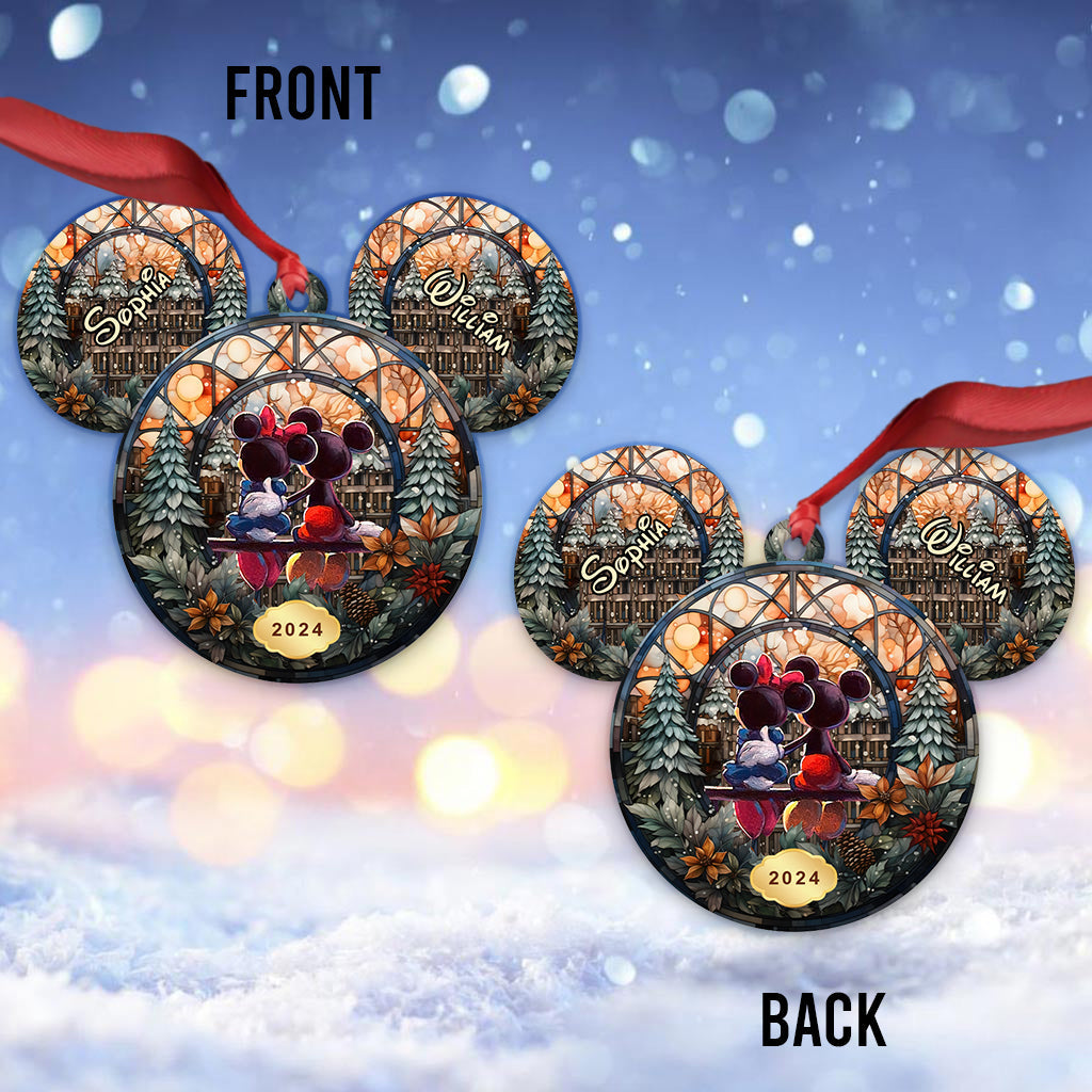 You & Me This Christmas - Personalized Mouse Ornament