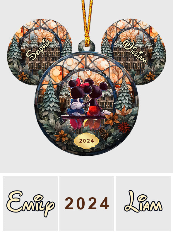 You & Me This Christmas - Personalized Mouse Ornament