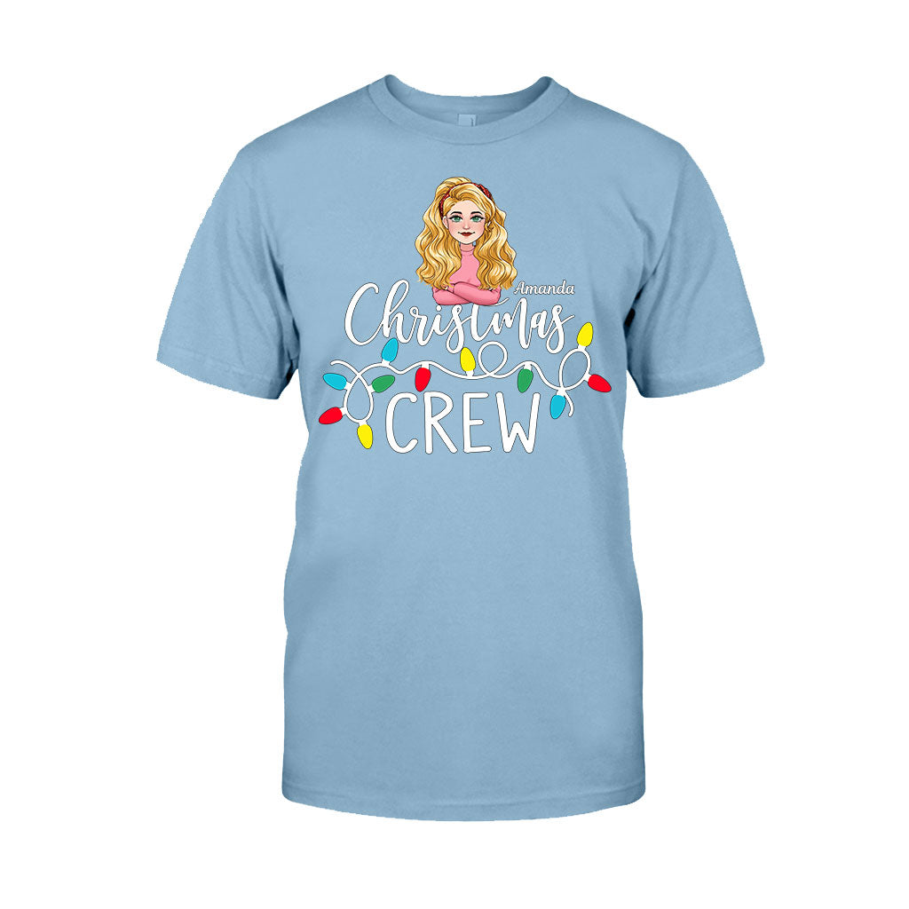 Christmas Crew - Personalized Christmas T-shirt And Hoodie