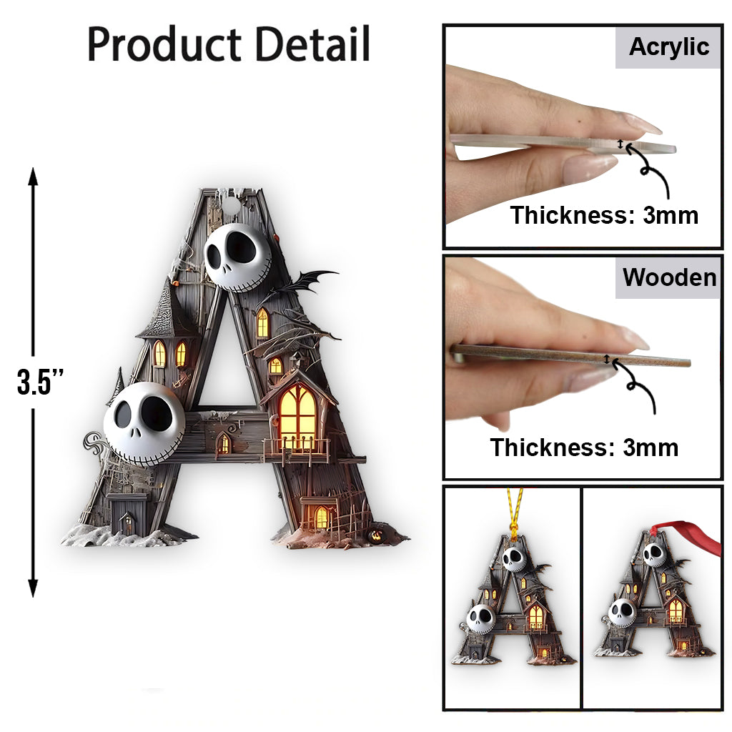 Nightmare Before Christmas - Personalized Nightmare Ornament