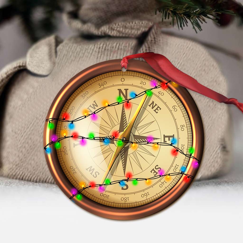 Camping Items Collection - Christmas Camping Ornament (Printed On Both Sides)