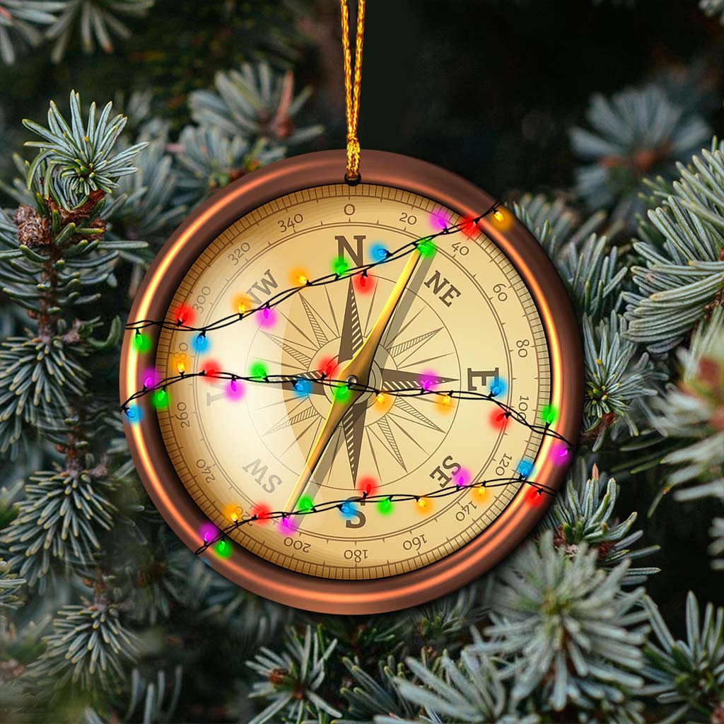 Camping Items Collection - Christmas Camping Ornament (Printed On Both Sides)