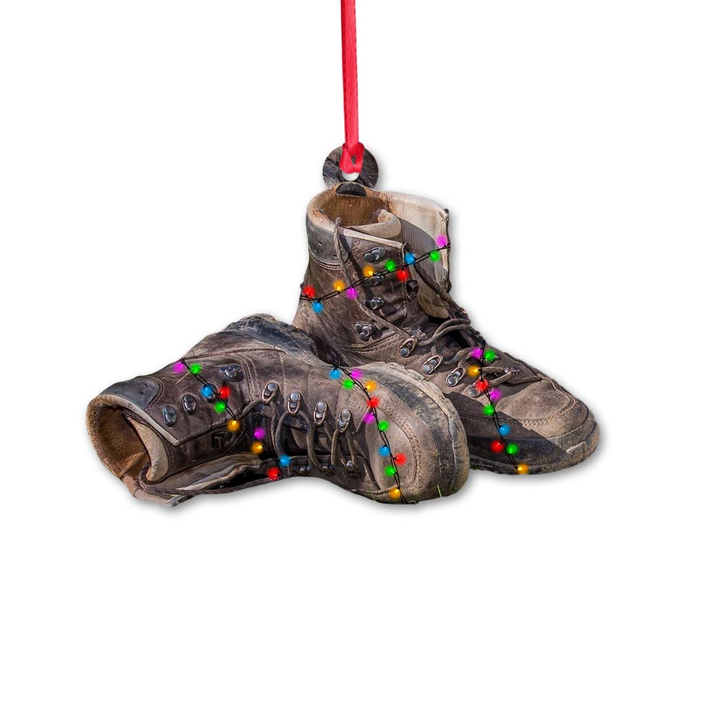 Camping Items Collection - Christmas Camping Ornament (Printed On Both Sides)