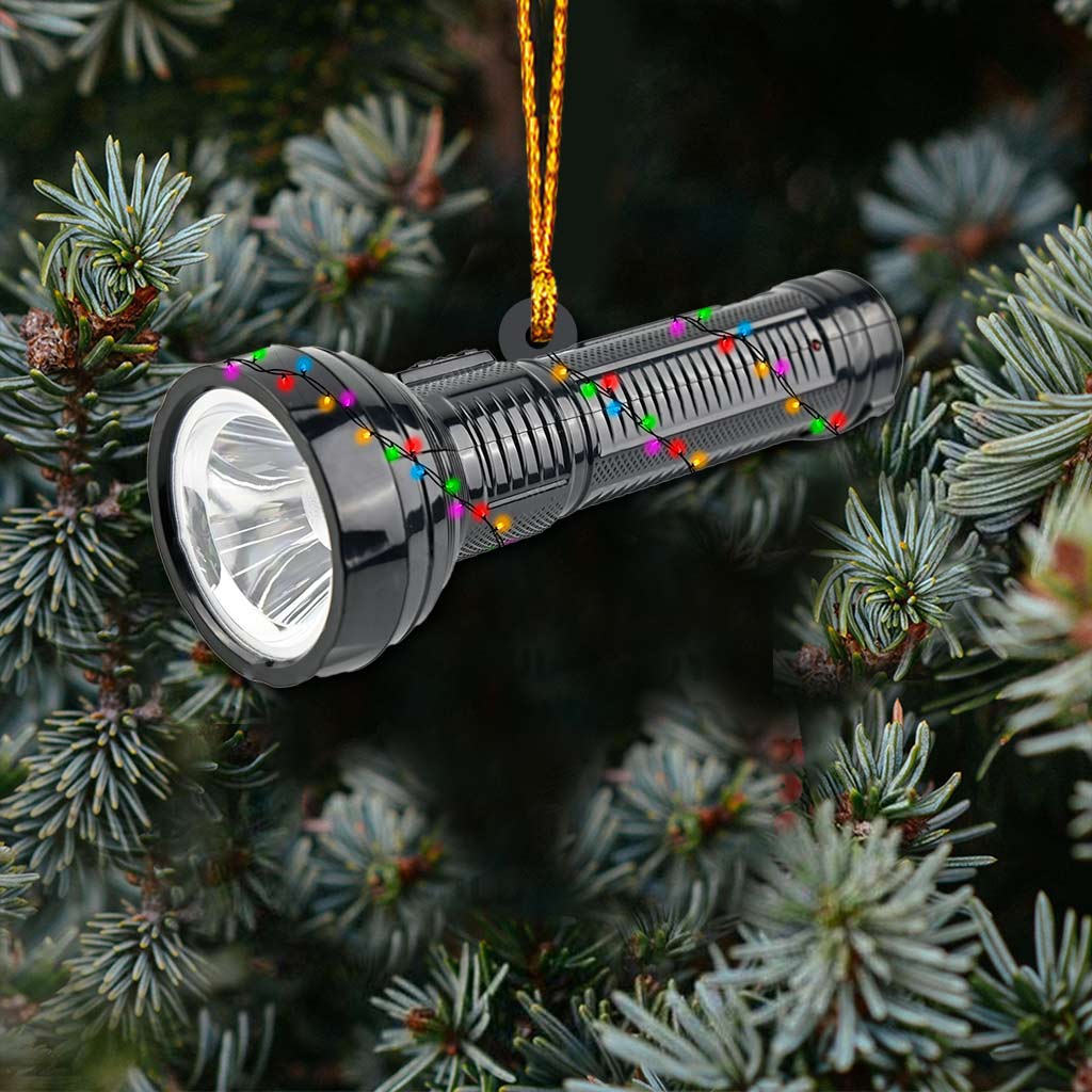 Camping Items Collection - Christmas Camping Ornament (Printed On Both Sides)