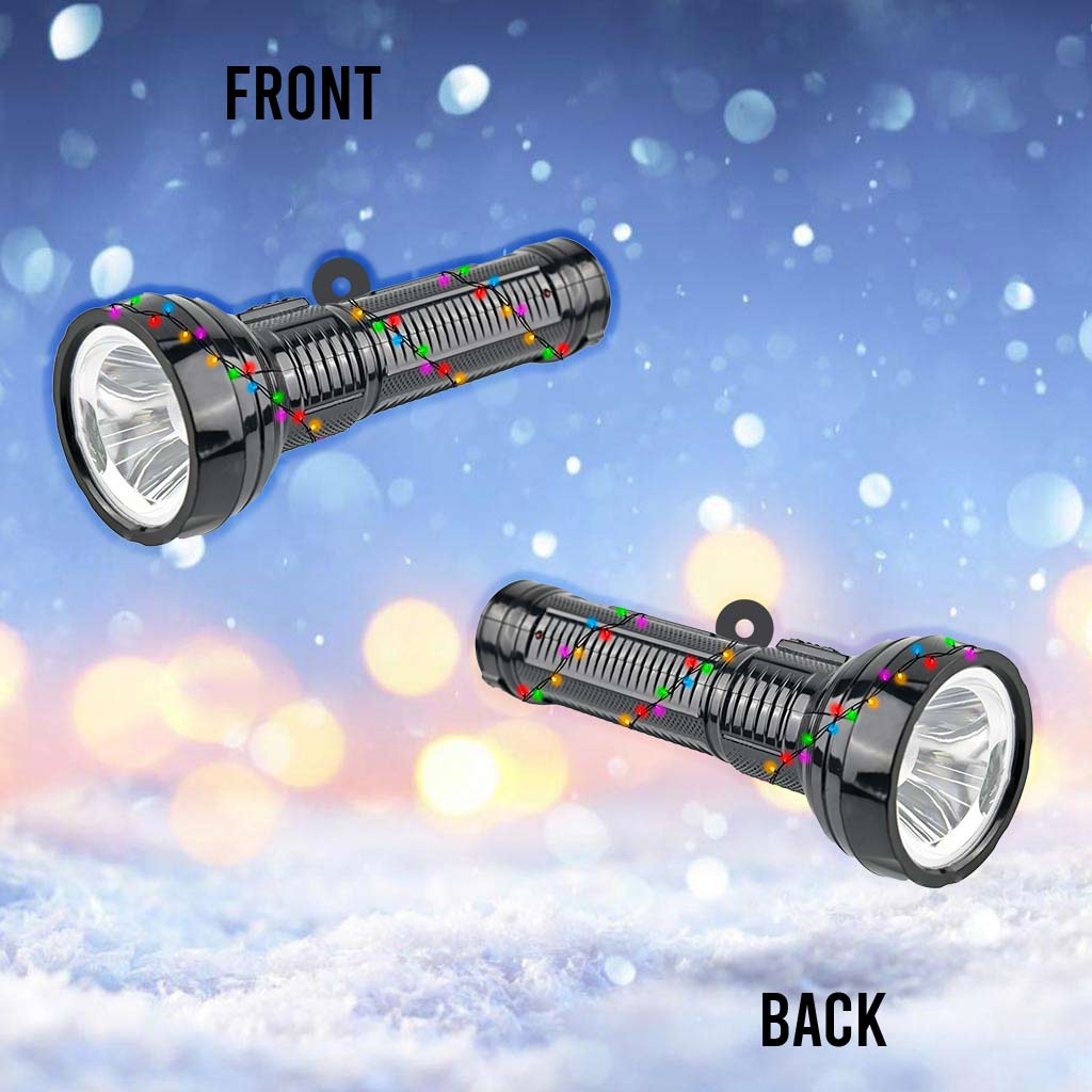 Camping Items Collection - Christmas Camping Ornament (Printed On Both Sides)