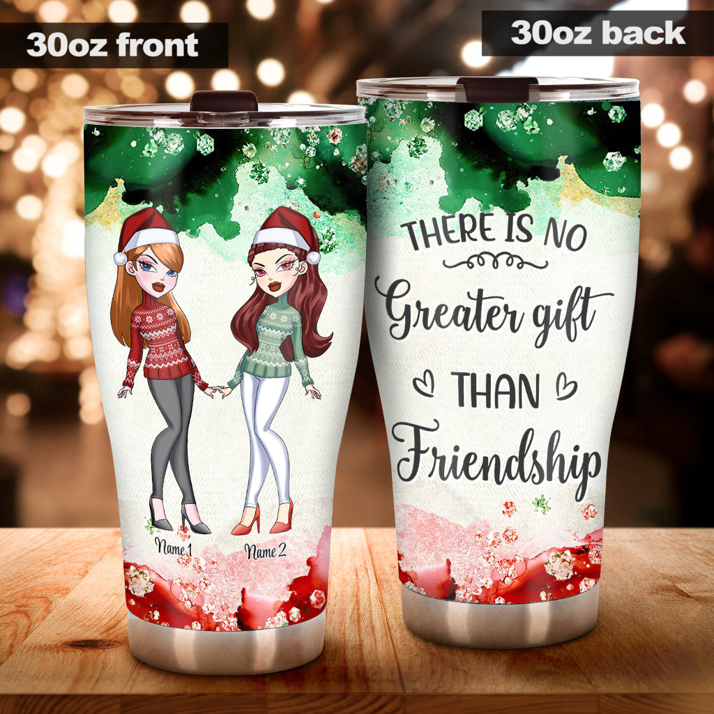 Bestie - Personalized Christmas Bestie Tumbler