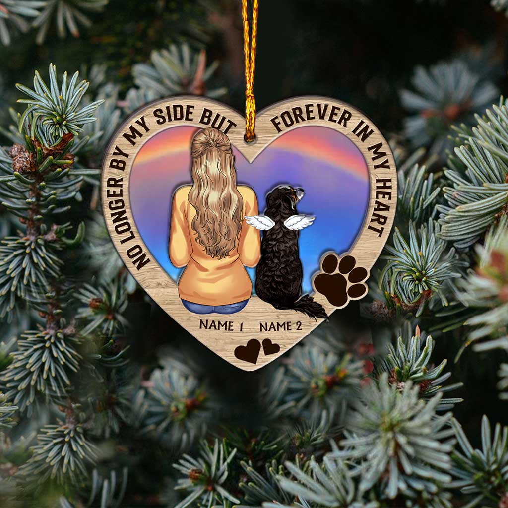 I Am Always With You - Personalized Christmas Dog Layers Mix Ornament