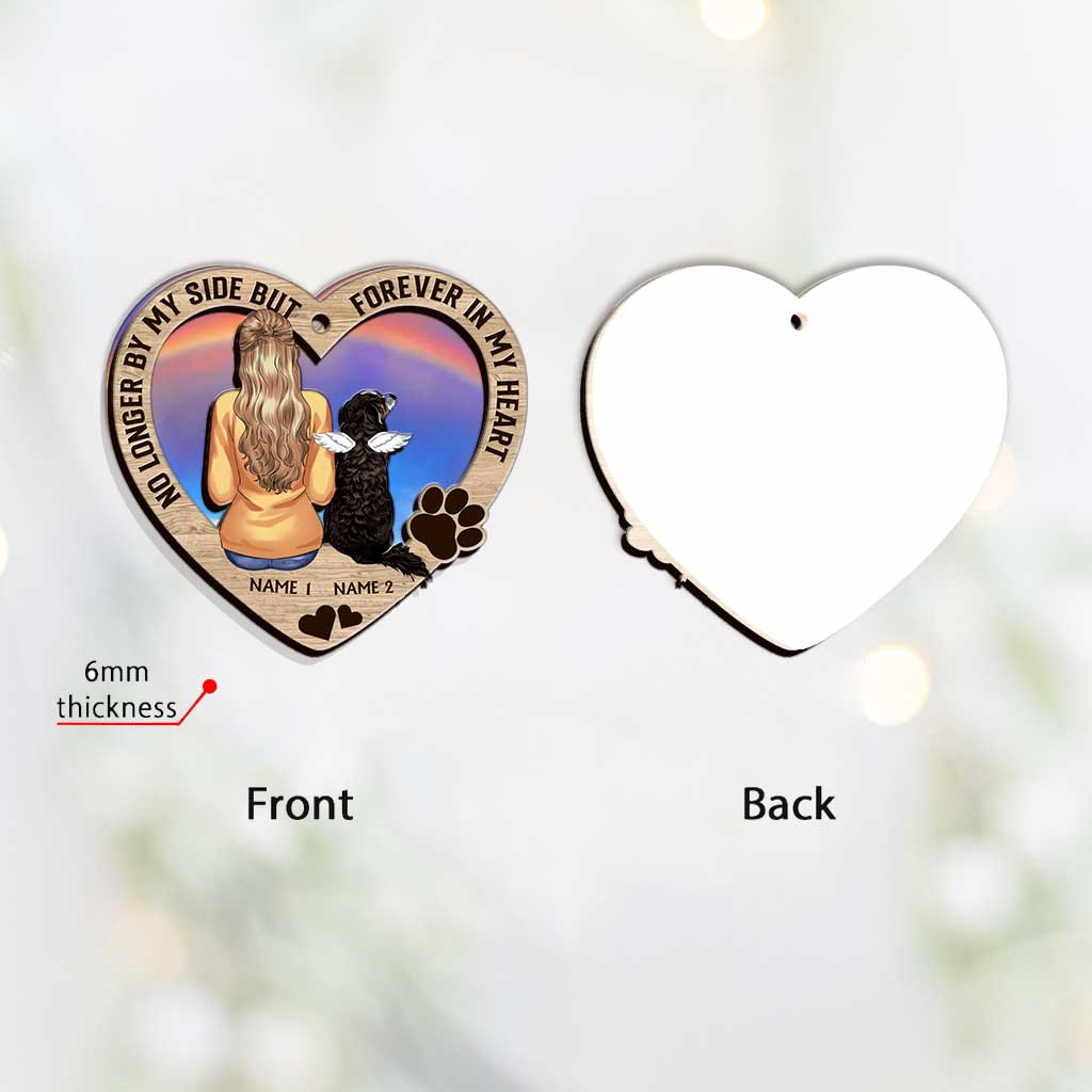 I Am Always With You - Personalized Christmas Dog Layers Mix Ornament