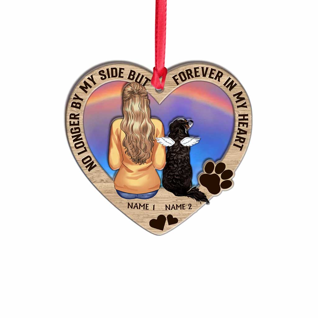 I Am Always With You - Personalized Christmas Dog Layers Mix Ornament