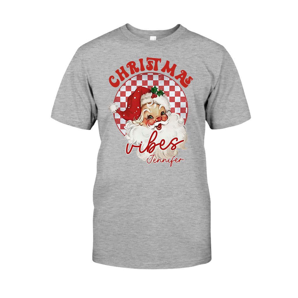 Christmas Vibes - Personalized Christmas T-shirt And Hoodie