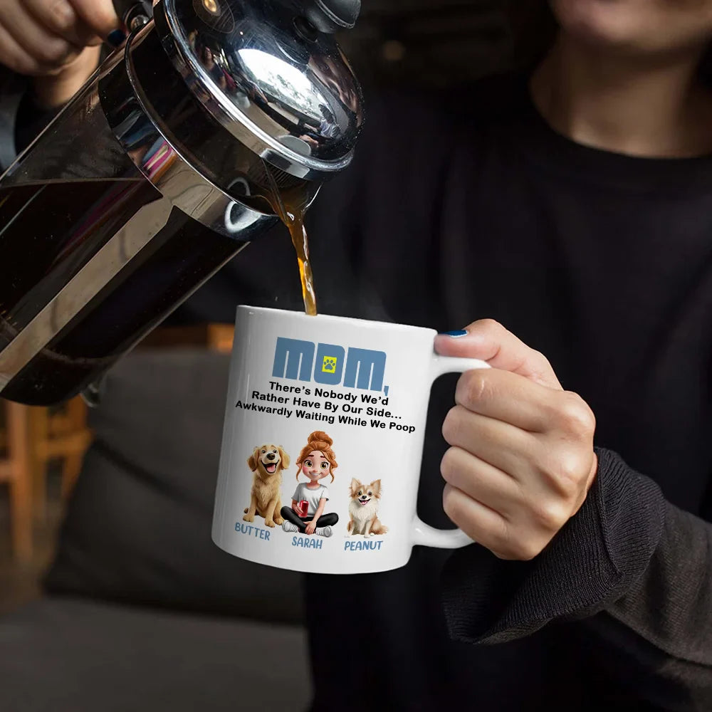Personalized White Ceramic Mug - Custom Gift Cup
