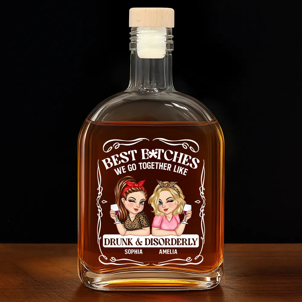 Custom Personalized Glass Decanter for Celebrations