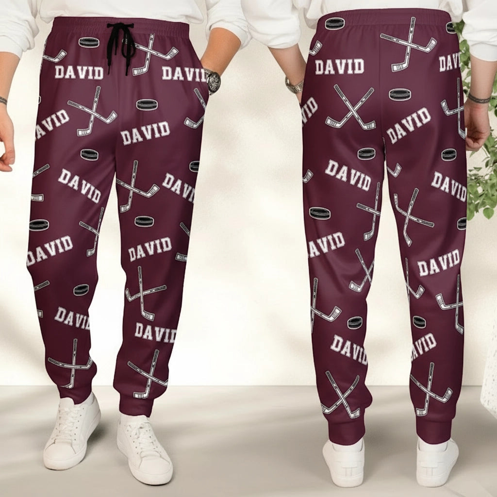 Ice Hockey Sweatpants β Comfortable Casual Wear, Perfect Gift for Sports Fans