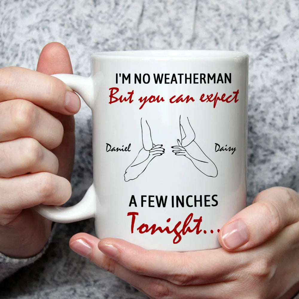 Custom Couple Mug with Names β Romantic Minimal Line Art Ceramic Coffee Cup Gift