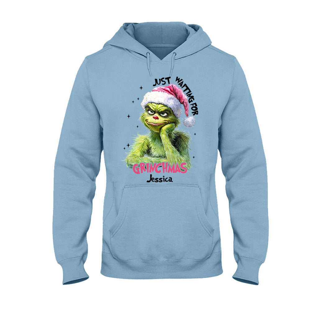Just Waiting For Christmas - Personalized Stole Christmas T-shirt And Hoodie