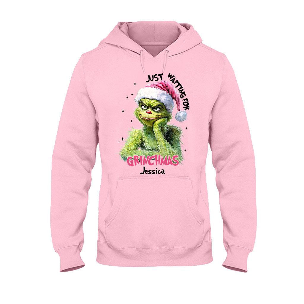 Just Waiting For Christmas - Personalized Stole Christmas T-shirt And Hoodie