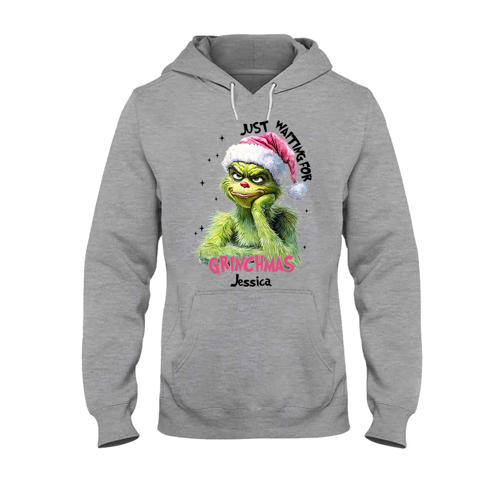 Just Waiting For Christmas - Personalized Stole Christmas T-shirt And Hoodie