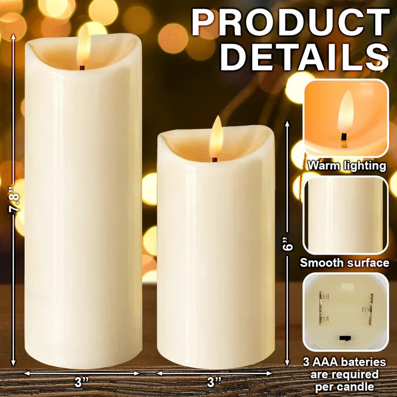 Personalized Flameless LED Candle with Baby Photo and Mommy Quote - Unique Mother's Day Gift, Warm Glow Keepsake