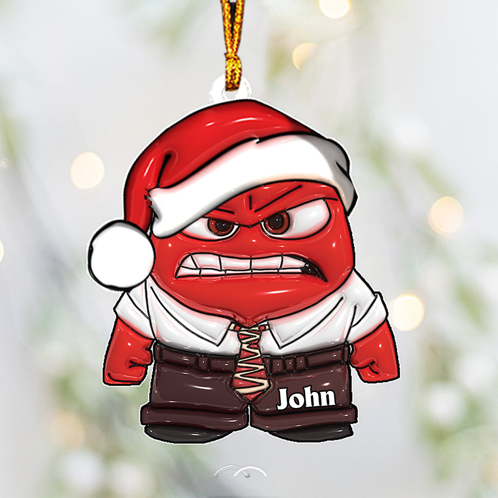 Merry Christmas - Personalized Custom Shaped Ornament