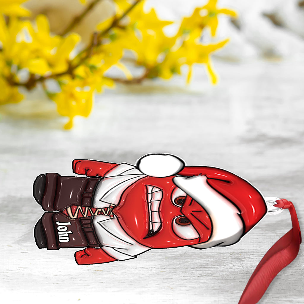 Merry Christmas - Personalized Custom Shaped Ornament