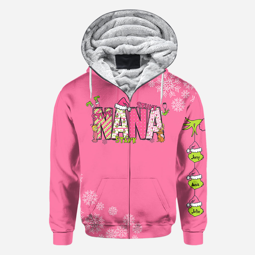 Grinchy Grandma - Personalized Stole Christmas All Over Shirt