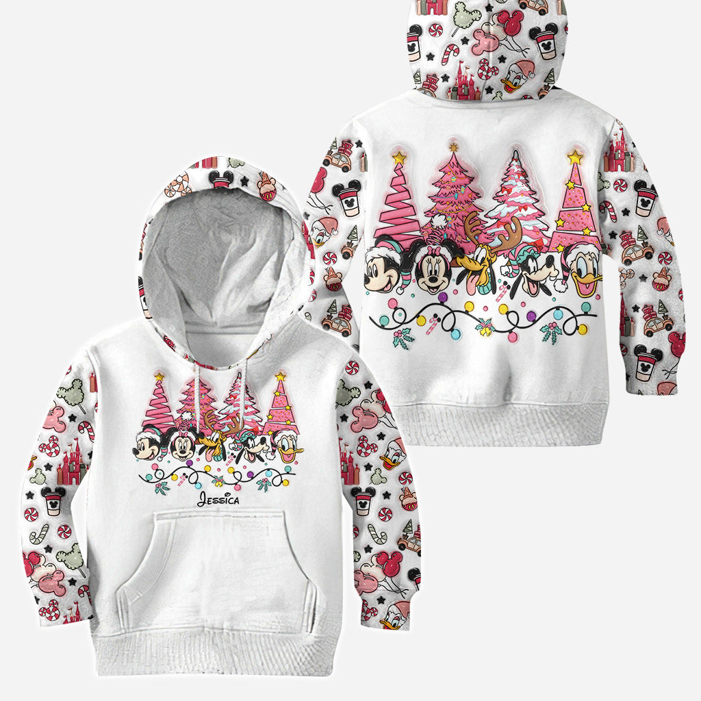 Christmas Is Coming To Mousetown - Personalized Mouse Hoodie and Leggings