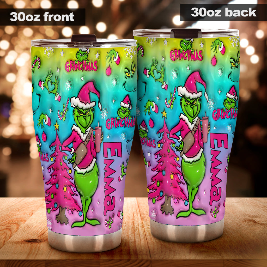 Holo Christmas - Personalized Stole Christmas Tumbler