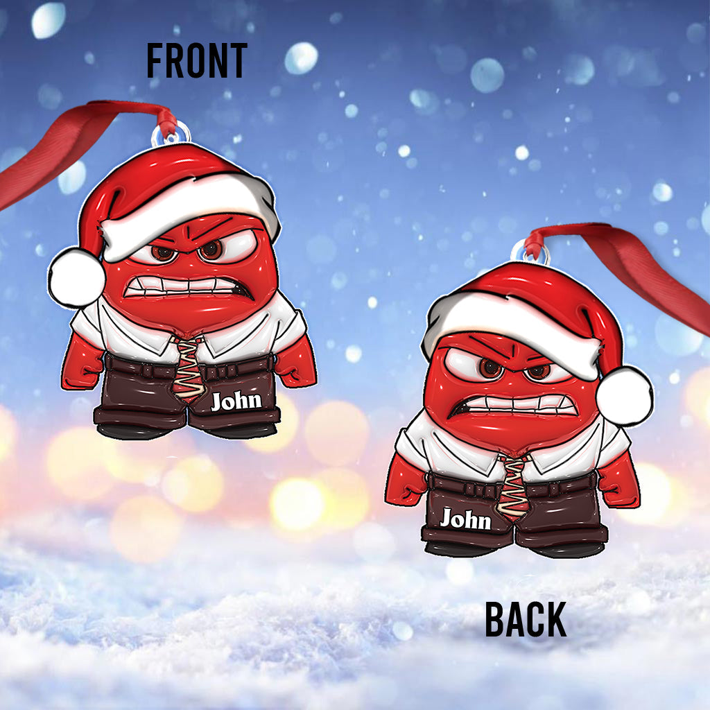Merry Christmas - Personalized Custom Shaped Ornament