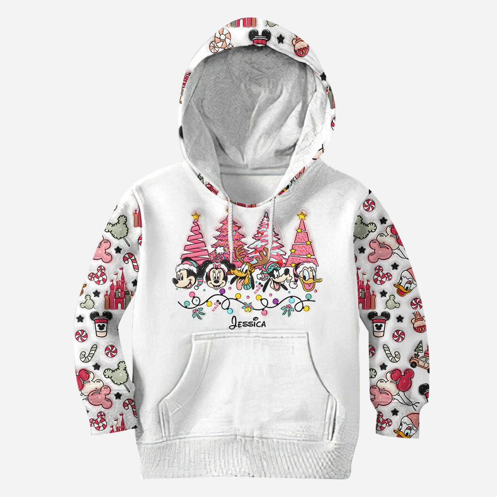 Christmas Is Coming To Mousetown - Personalized Mouse Hoodie and Leggings