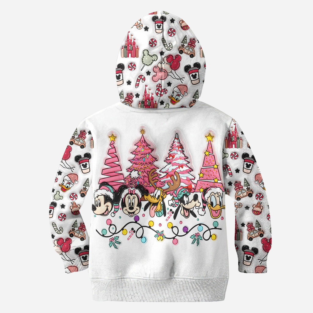 Christmas Is Coming To Mousetown - Personalized Mouse Hoodie and Leggings