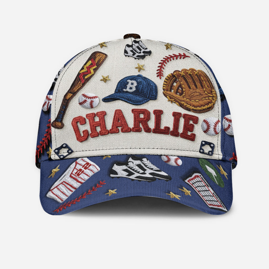 Baseball Player - Personalized Baseball Classic Cap