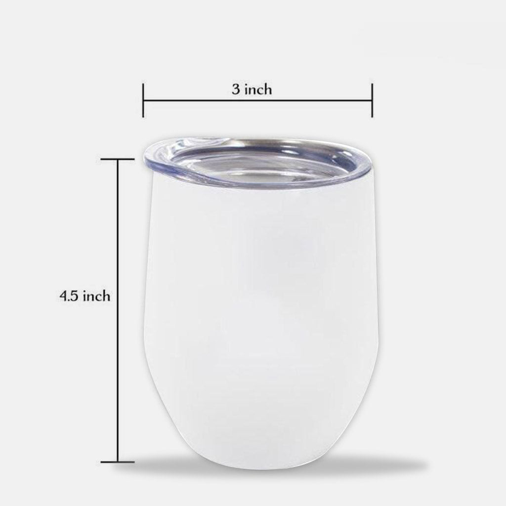 Just A Girl Who Loves Horses - Personalized Horse Wine Tumbler
