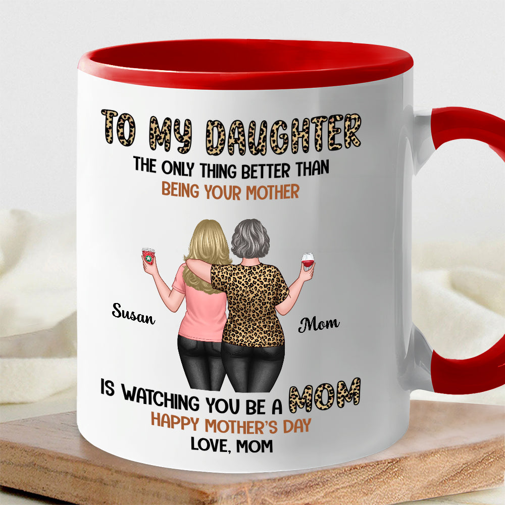 Special Mother's Day Gift for Daughter - A Unique Mug to Celebrate Becoming a Mom