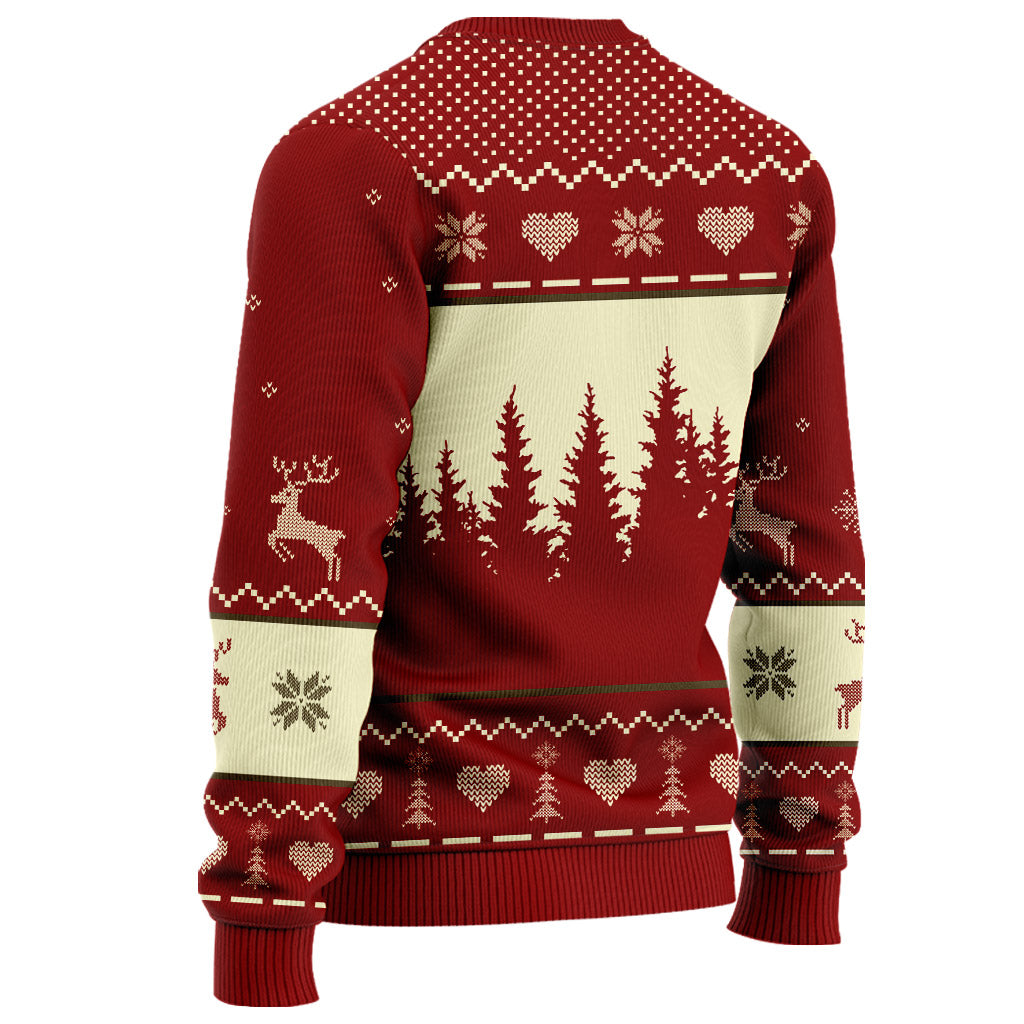 You're The Only One - Personalized Christmas Couple Ugly Sweater