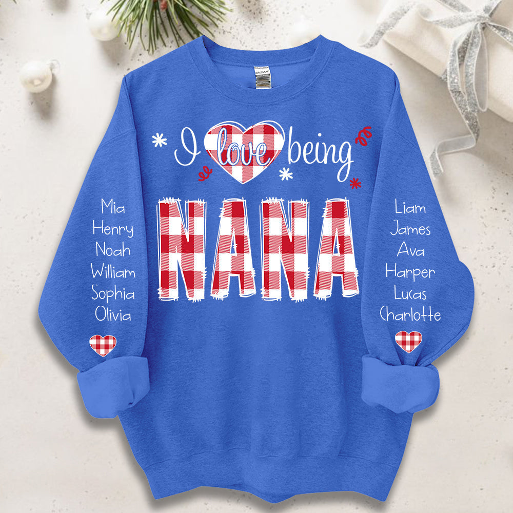 Personalized Sweatshirt Gift - A Heartfelt Family Keepsake for Christmas, Birthdays, and Anniversaries