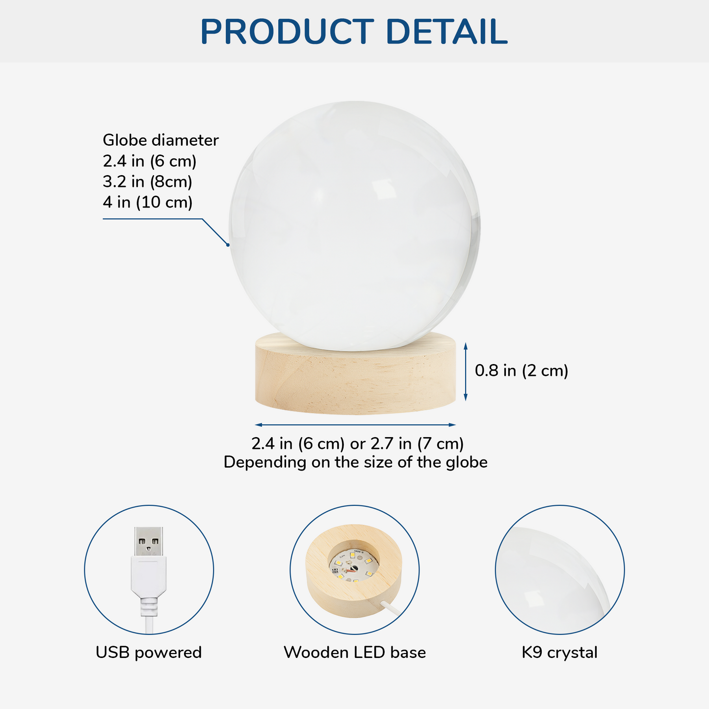 Personalized 3-Color K5 Globe Lamp with Holding Hands Line Art Romantic Night Light Unique Gift for Couples