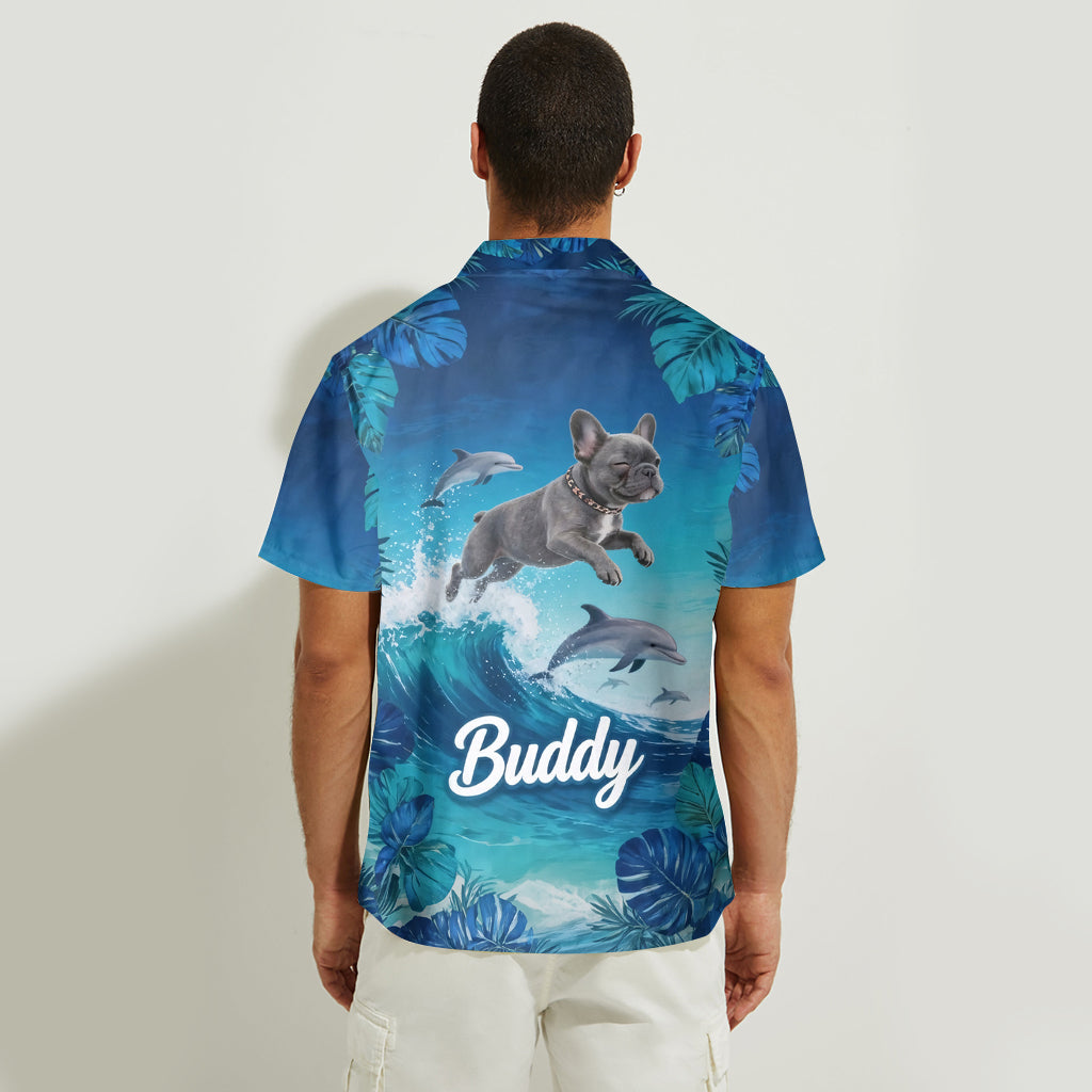 Custom Any Photo Funny Pet - Personalized Dog Hawaiian Shirt