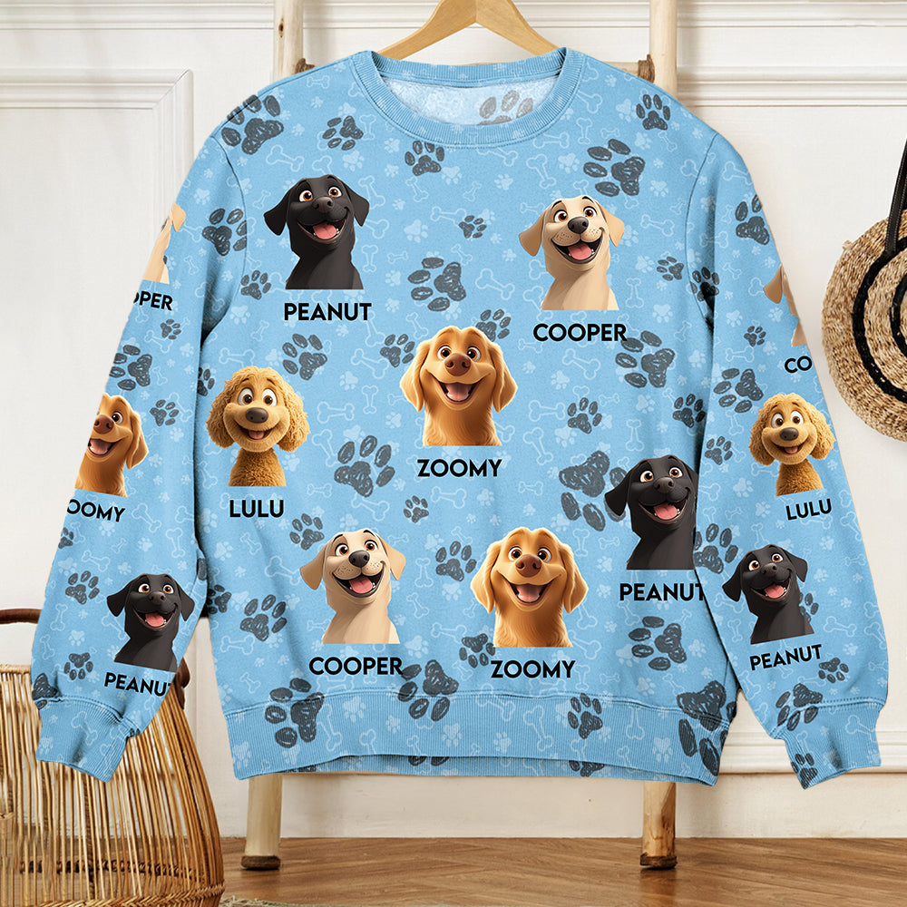 Personalized Dog Breed Sweatshirt - Custom Gift for Pet Lovers