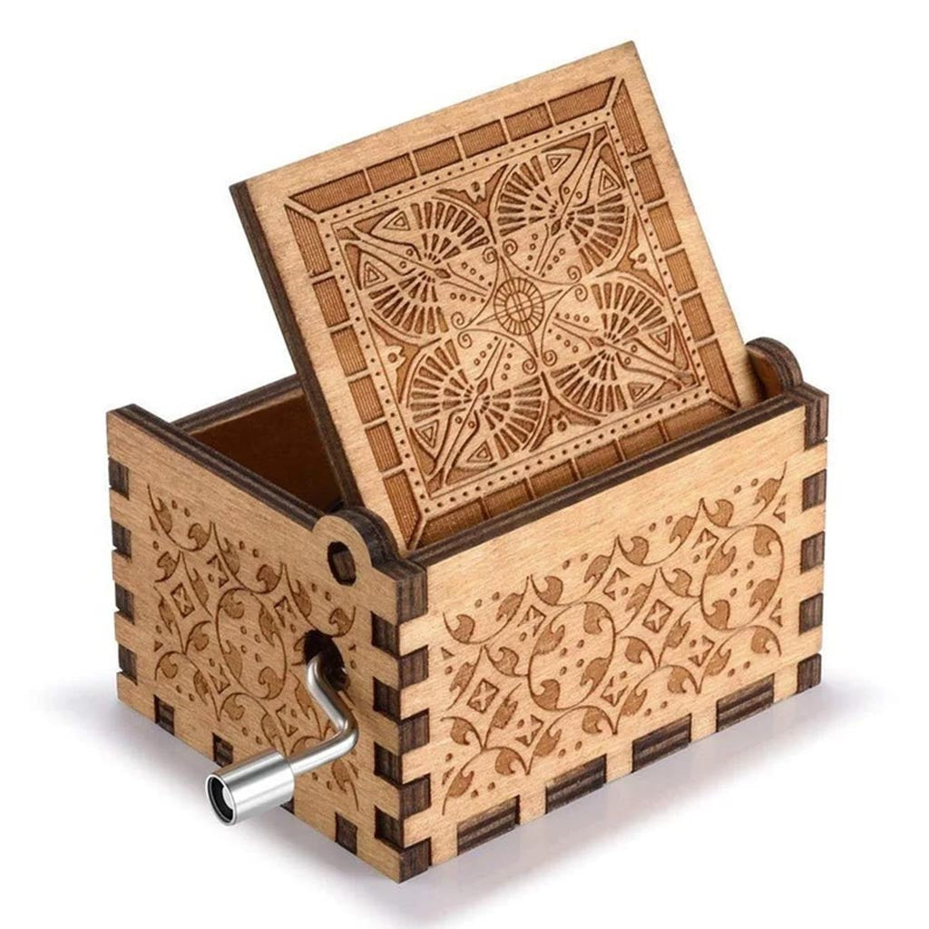 Mom You Are My Sunshine - Gift for mom, grandaughter, grandma, friend,grandson, son, daughter - Personalized Hand Crank Music Box