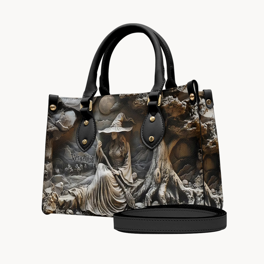 Beautiful Witch - Personalized Witch Leather Handbag