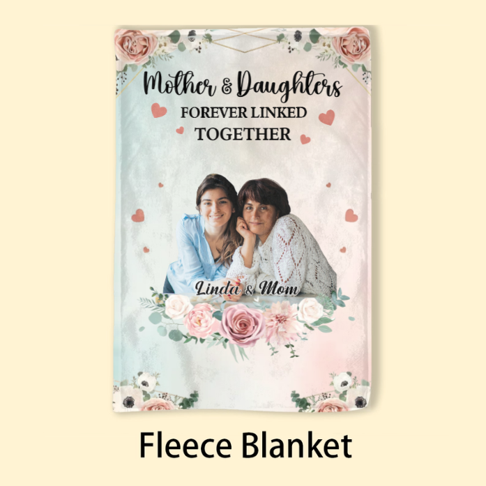 The Love Between Mother and Daughter Is Forever - Personalized Acrylic Plaque