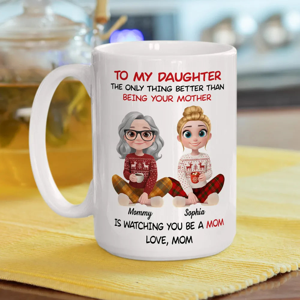 “TO MY DAUGHTER… the only thing better than being your mother” Cozy Mom-to-Daughter Gift
