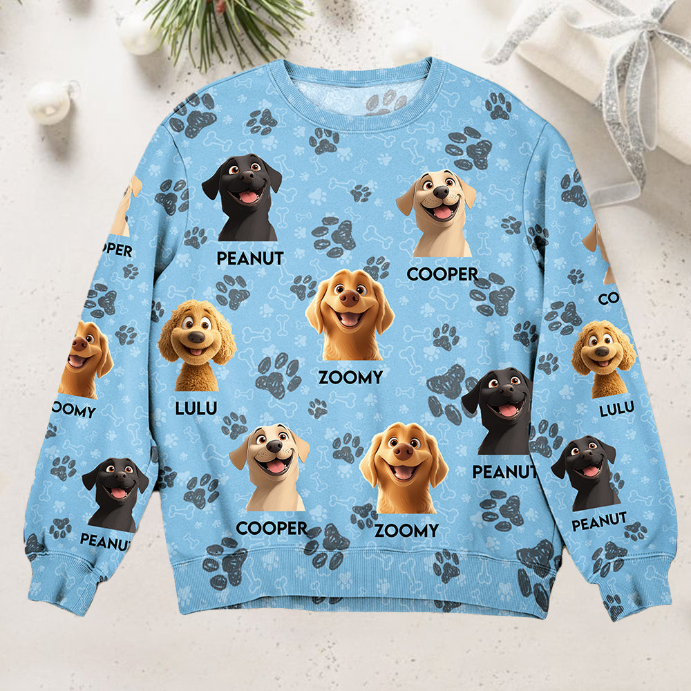 Personalized Dog Breed Sweatshirt - Custom Gift for Pet Lovers