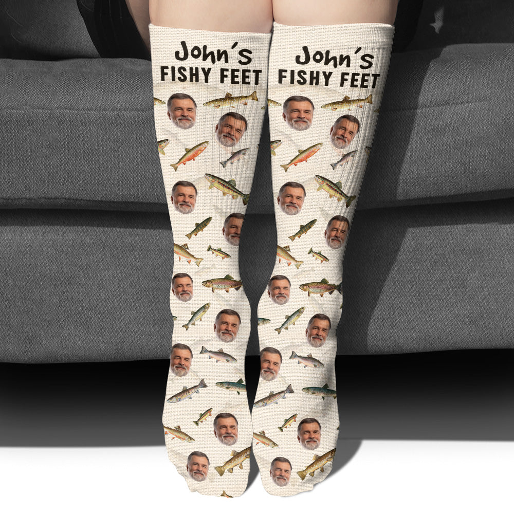 Fishy Feet - Personalized Fishing Socks