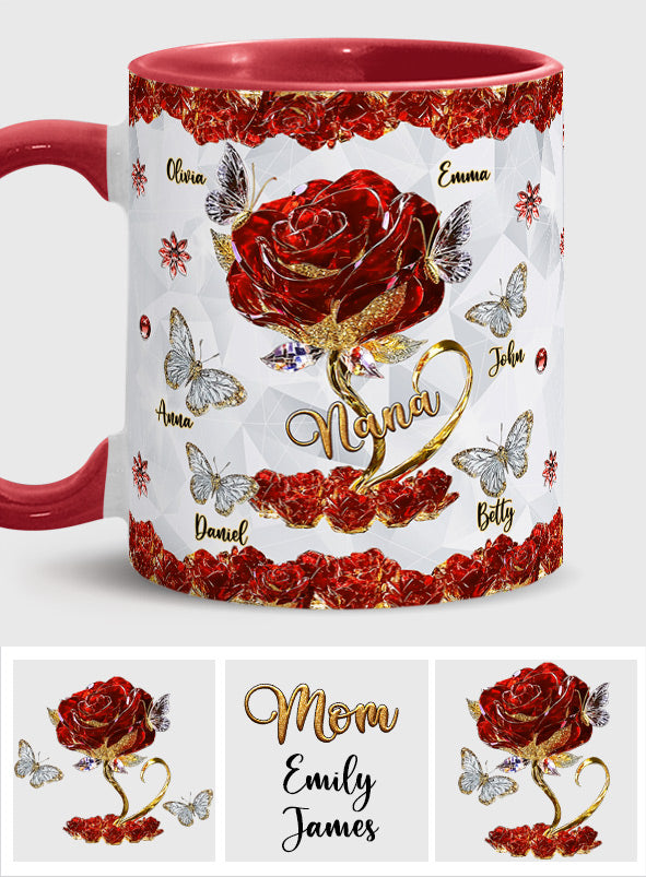 I Love You - Personalized Mother Accent Mug