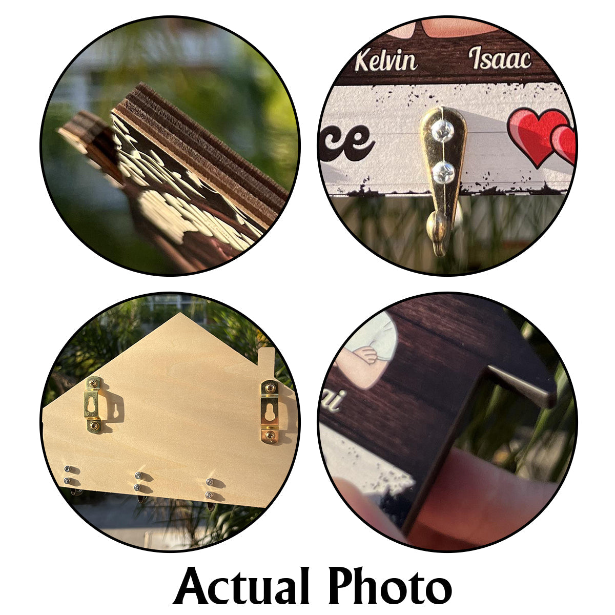 Custom Any Dog Photo - Personalized Dog Custom Shaped Hanging Rack