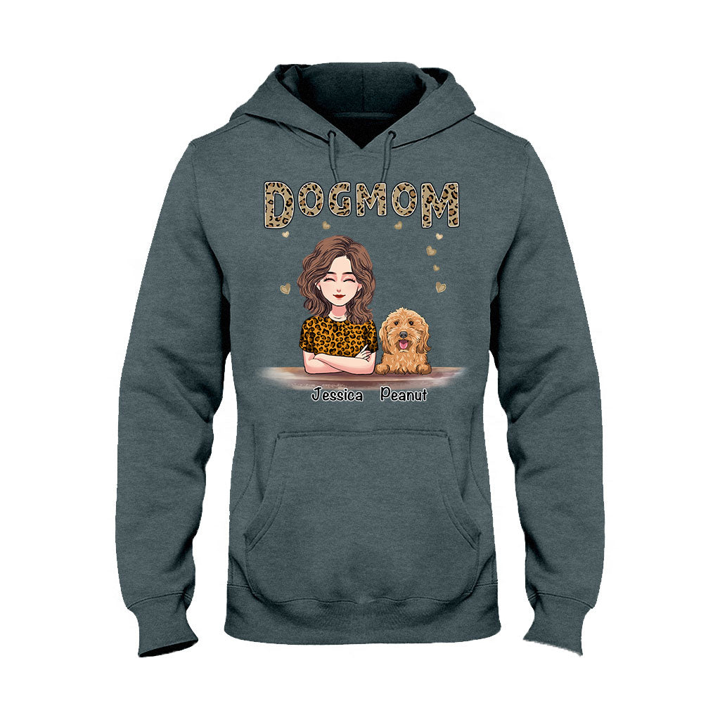 Dog Mom - Personalized Mother's day Dog T-shirt and Hoodie
